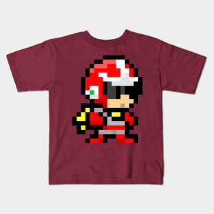 pixelated protoman Kids T-Shirt